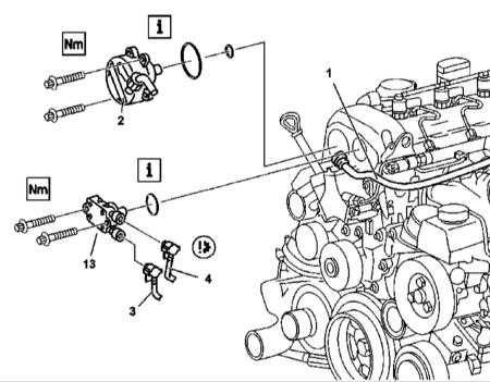  Снятие и установка предварительного топливного насоса Mercedes-Benz W163