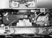  Снятие и установка угольного адсорбера, - бензиновые модели Mercedes-Benz W163