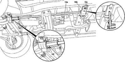  Снятие и установка торсионных пружин Mercedes-Benz W163